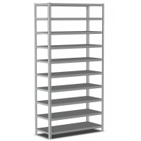 Стеллаж MS Strong 3100х1000х400, 10 полок