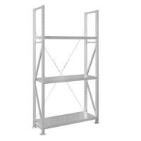 Стеллаж MS U 2000x1000x400 мм, 3 полки перфорация