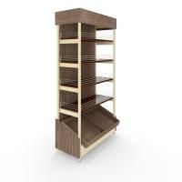 Стеллаж Нордика для алкогольной продукции 2230-1330-450 5 полок