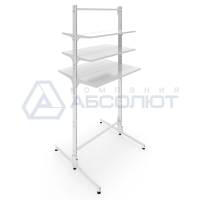 Стеллаж бонетный Нордика двухсторонний 1750-1000-1070, 6 полок