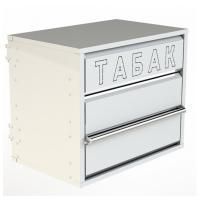 Шкаф для сигарет 3 секционный (собран, с креплениями)