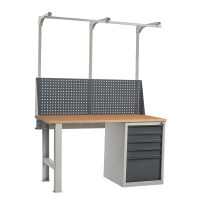 Верстак ВЛ-150-Ф-04+Э2