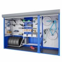 Шкаф роллетный, двухсекционный 1700x2500x600