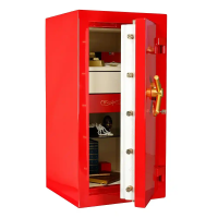 Сейф взломостойкий VALBERG РУБЕЖ 99 EL GOLD (красный)