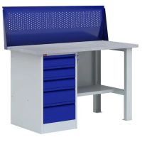 Верстак ВП-3, длиной 1600 мм, с экраном