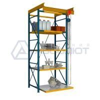 Стеллаж с выкатными полками полного выдвижения Slide-200, 600*1100, с талью