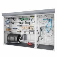 Шкаф роллетный, двухсекционный 1700х2500х900