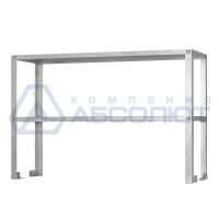 Полка-надстройка настольная ПННб - 600*400*800 Base, цинк, 2 уровня