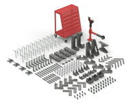 Комплект оснастки "Профессиональный", 187 предметов