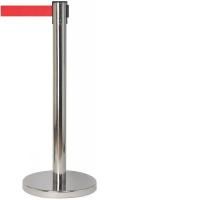 Столбик ограждения с вытяжной лентой ( 5 метров)