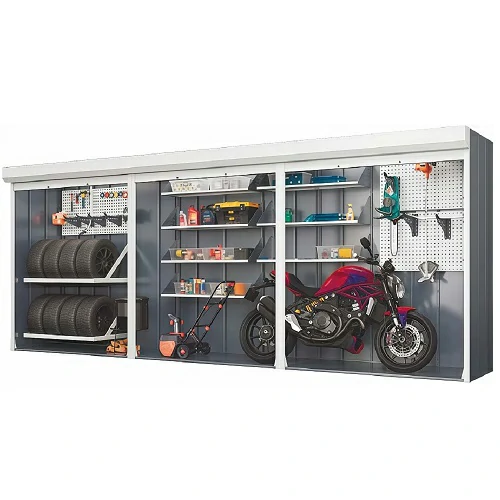 Шкаф роллетный, трехсекционный 1500х4650х600