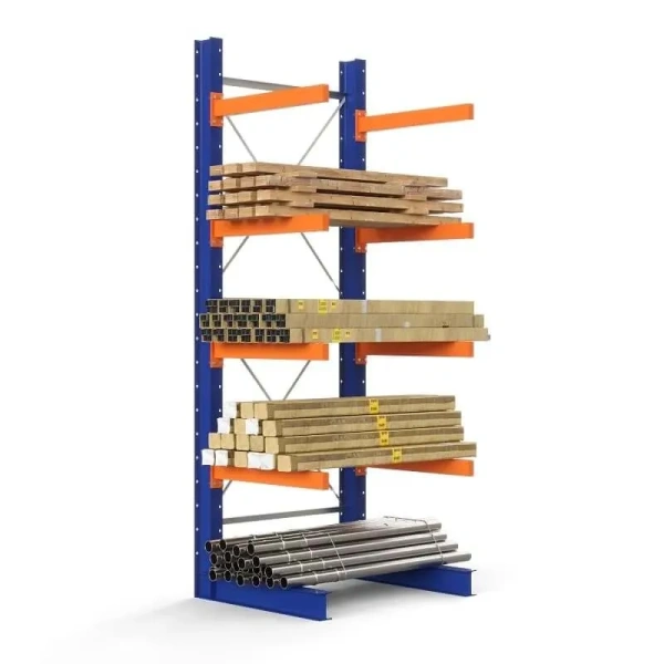 Стеллаж консольный односторонний СК 140, высотой 3000 мм