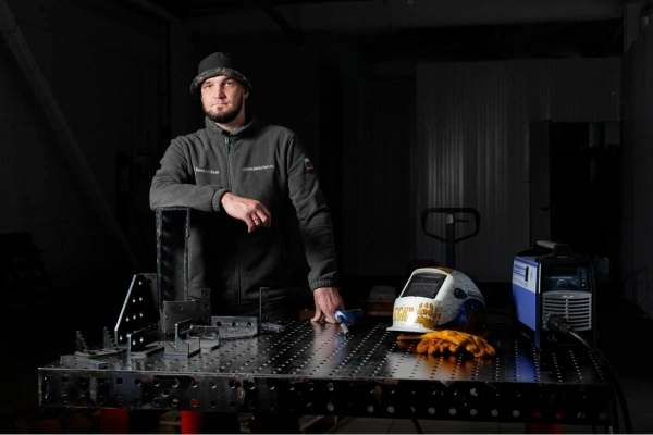 Стол сварочный Keepler-Stan 1500x1200x100, 6 мм, с опорами