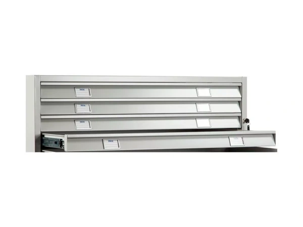 Картотека металлическая ПРАКТИК A1-05/3 (низ)