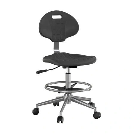 Стул промышленный на ГЛ с кольцом для ног от компании Абсолют