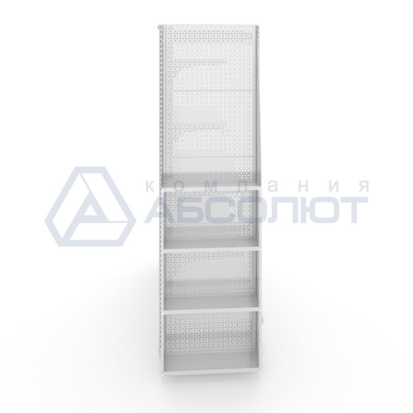 Экспозитор торцевой Нордика, 1750-500-175, 4 полки