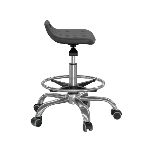 Табурет промышленный на ГЛ с кольцом для ног