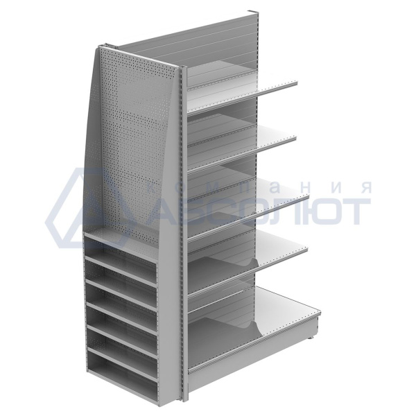 Экспозитор торцевой Нордика, 1750-500-175, 7 полок