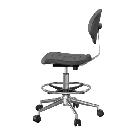 Стул промышленный на ГЛ с кольцом для ног от компании Абсолют