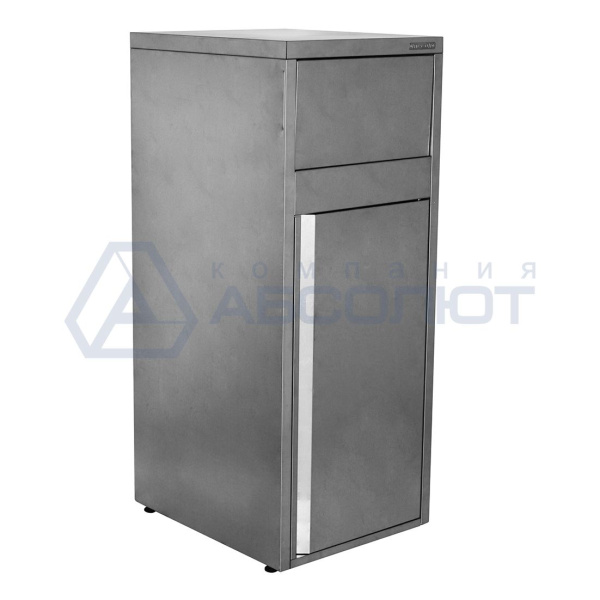 Тумба-урна для фудкорта, цинк