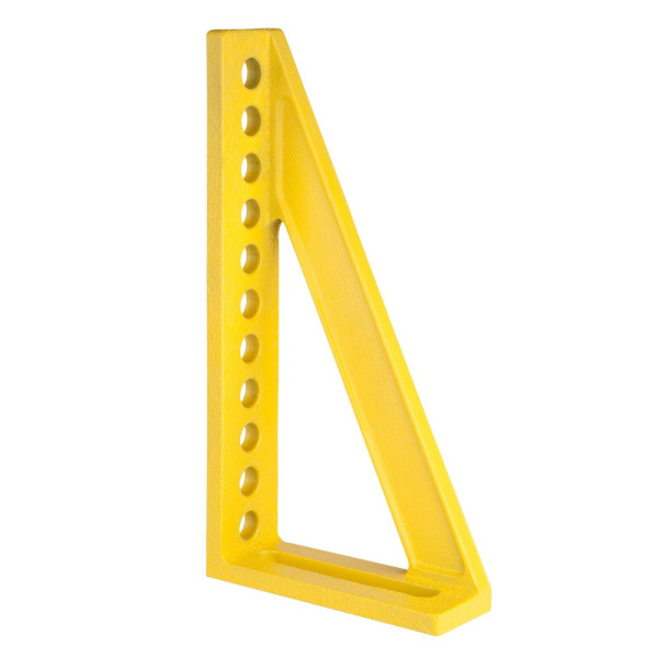 Угольник упорный и крепежный L300 с 11 отверстиями правый