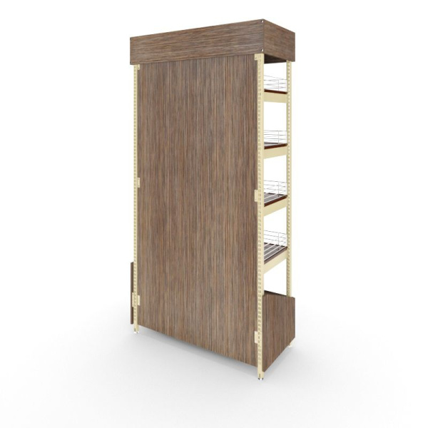 Стеллаж Нордика для алкогольной продукции 2230-1330-450 5 полок