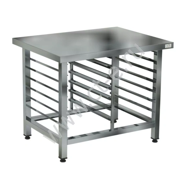 Подставка для пароконвектомата ПДПп - 1000*900*700 "Profi Inox", 6 уровней, 2 ряда для гастроемкостей GN 1/1