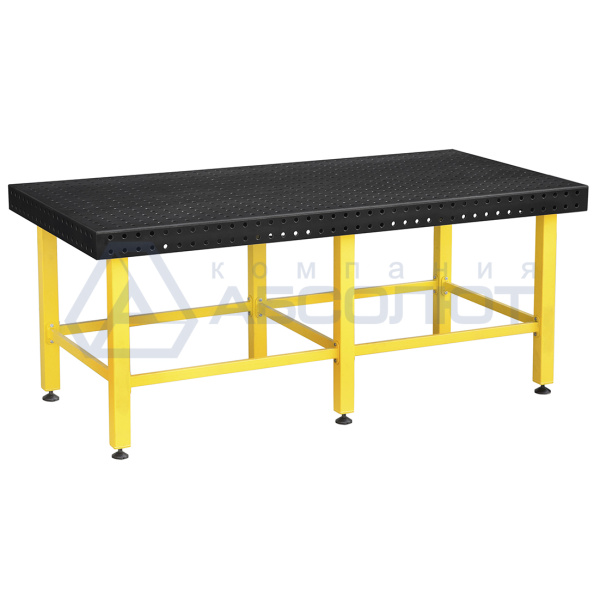 Стол сварочный СT - стандарт 2000х1000 мм (10 мм), без опор, азотированный