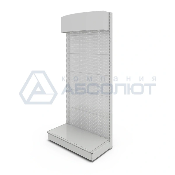 Стеллаж торговый с перфорацией Нордика, 2250-1000-500