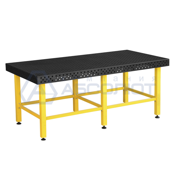 Стол сварочный СT - ПРО 2000х1000 мм (12 мм), без опор, азотированный