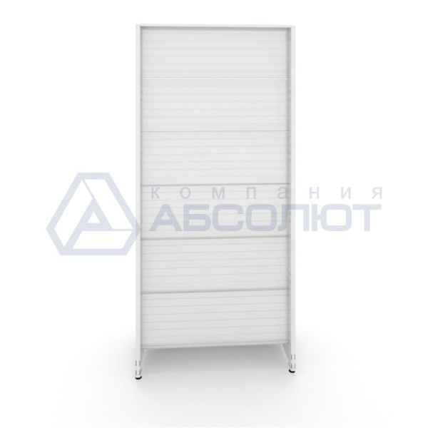 Стеллаж торговый пристенный Нордика 2250-1000-500, 5 полок