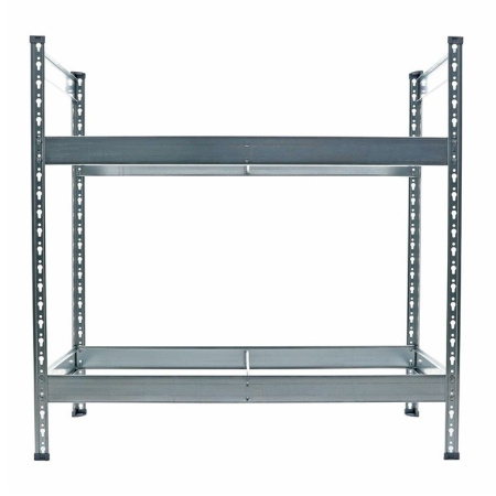 Стеллаж металлический SB 1153х688х525 для хранения 8 шин, оцинкованный от компании Абсолют