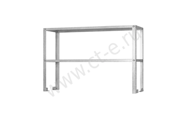 Полка-надстройка настольная ПННб - 800*400*800 Base, цинк, 2 уровня