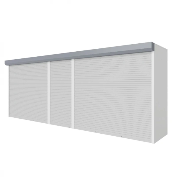 Шкаф роллетный, трехсекционный 1500х5250х600