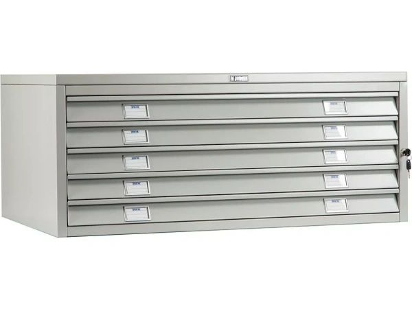 Картотека металлическая ПРАКТИК А0-05/1 (верх)