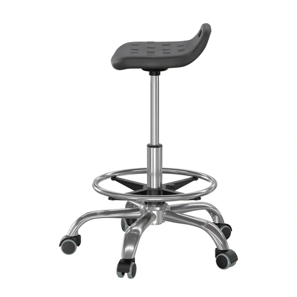 Табурет промышленный на ГЛ с кольцом для ног ICS-2R