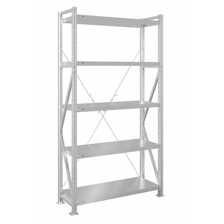 Стеллаж MS U 2000x1500x400 мм, 5 полок