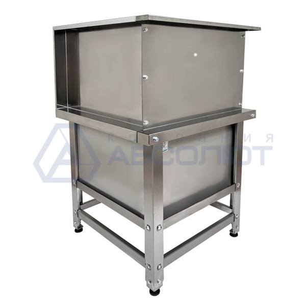 Ванна моповая сварная ВМСн - 700*700*500 (800) "Norma Ral", облицовка П-образная